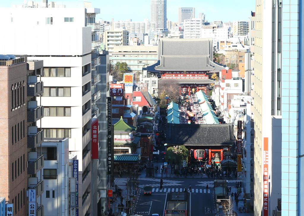 Hotel Wing International Select Asakusa Komagata Tóquio Exterior foto